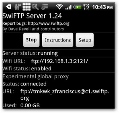 SwiFTP Server 1.24