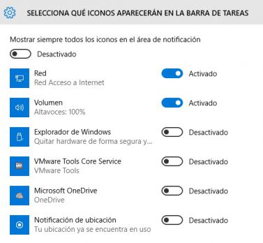 personalizar barra tareas windows 10
