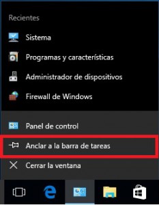 personalizar barra tareas windows 10