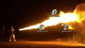 Cómo borrar el historial web en Chrome, Firefox e IE9,11,10.