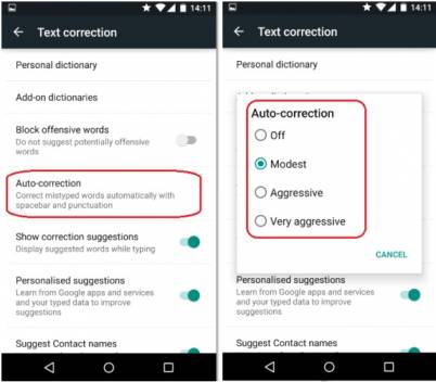 autocorrector google