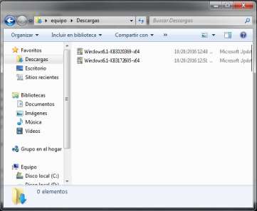 error al instalar actualizaciones windows 7