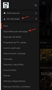 Como descargar peliculas y series de Netflix