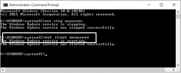 windows update error 0x80070057