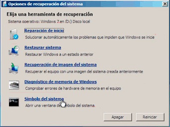 error falta bootmgr