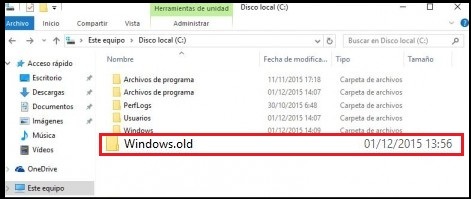 como desinstalar windows 10