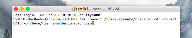 crear imagenes iso en mac