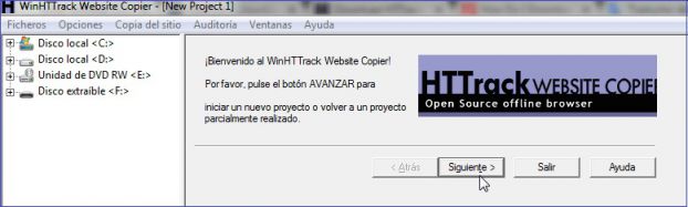 descargar una pagina web completa para verla offline