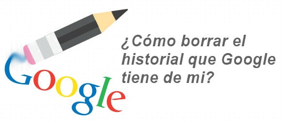 borrar historial de busqueda google