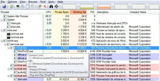 svchost 100 cpu