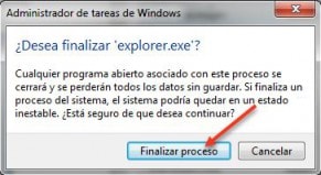 finalizar explorer