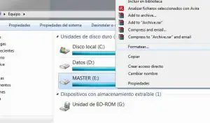 Cómo formatear un disco duro en Windows
