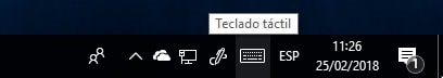 teclado tactil