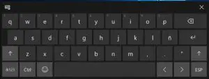 Cómo sacar el teclado en pantalla Windows 10, 8 y 7