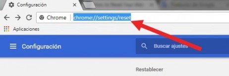 restaurar google chrome