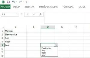 Cómo hacer una lista desplegable en Excel