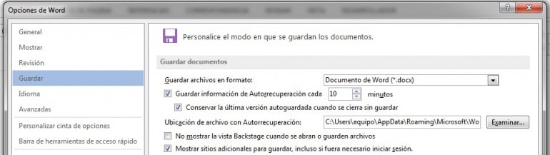 como recuperar un archivo no guardado