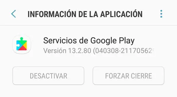 actualizar servicios de google play