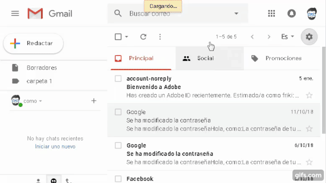 espina Fiel Corresponsal Cómo crear carpetas en Gmail para ordenar el correo - ComoFriki