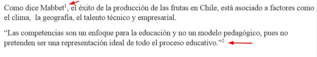que son notas al pie de pagina