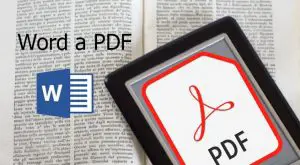 Cómo convertir un documento de Microsoft Word a PDF
