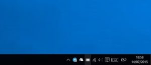 Cómo mostrar icono de la batería que no aparece en Windows 10