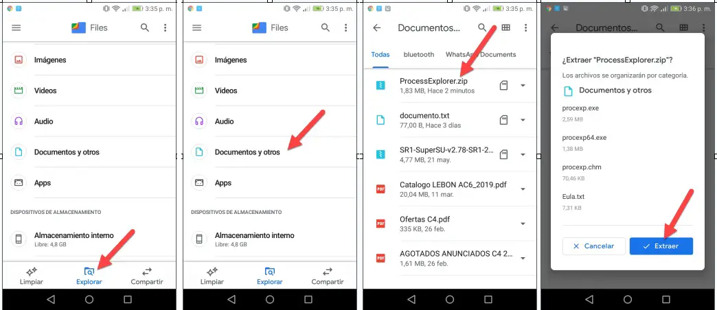 Paja Búho caja registradora Cómo descomprimir archivos zip en android - ComoFriki