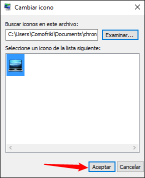 cambiar iconos windows 10
