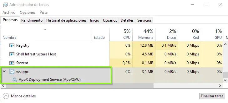 ¿Qué es wsappx y por qué se ejecuta en mi PC?
